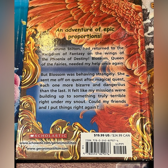 Geronimo and Thea Stilton scholastic kids(GL 2-5)fantasy hardback lot of 6 books - Picture 7 of 8